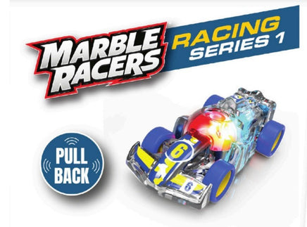 Pull Back Marble Racers Light Up Open Wheel Racer Assortment - ToyTime