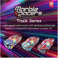 Pull Back Marble Racers PickupTruck Series 1 - ToyTime