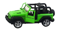 PullBack DieCast Jeep Wrangler open door function 1:28 - ToyTime