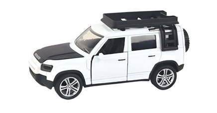 PullBack DieCast Land Rover Defender open door function 1:28 - ToyTime
