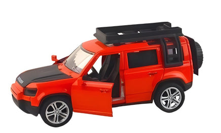 PullBack DieCast Land Rover Defender open door function 1:28 - ToyTime