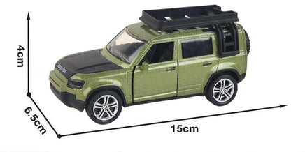 PullBack DieCast Land Rover Defender open door function 1:28 - ToyTime