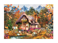 Pumpkin Cottage 1000pc Puzzle - ToyTime