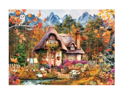 Pumpkin Cottage 1000pc Puzzle - ToyTime