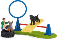 Puppy Agility Training Farm World 42536...@Schleich - ToyTime