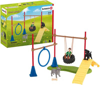 Puppy Agility Training Farm World 42536...@Schleich - ToyTime