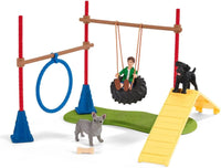 Puppy Agility Training Farm World 42536...@Schleich - ToyTime