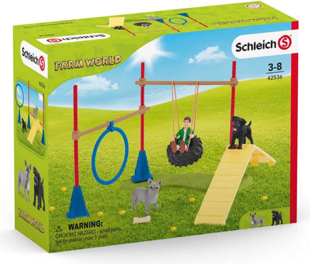 Puppy Agility Training Farm World 42536...@Schleich - ToyTime