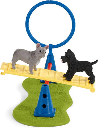 Puppy Agility Training Farm World 42536...@Schleich - ToyTime