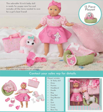 Puppy Care Playset 12 inch - ToyTime