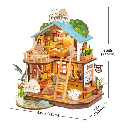 Puppy's Cozy Villa wooden puzzle - ToyTime