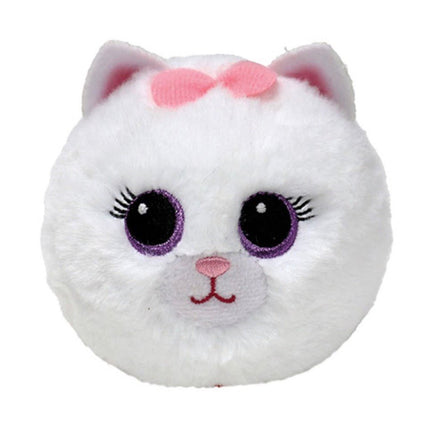Purdy White Cat Beanie Bouncer - ToyTime