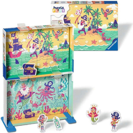 Puzzle and play Pirate Adventure 2x24pcs - ToyTime