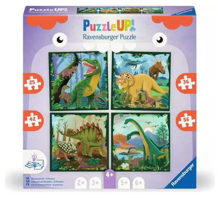 Puzzle Up Dinosaurs 25/36/42/56 Pc - ToyTime