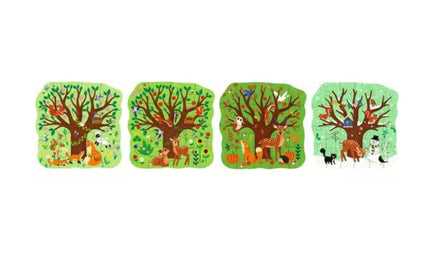 Puzzle Up Four Seasons 112+16+20+24Pcs Puzzles - ToyTime