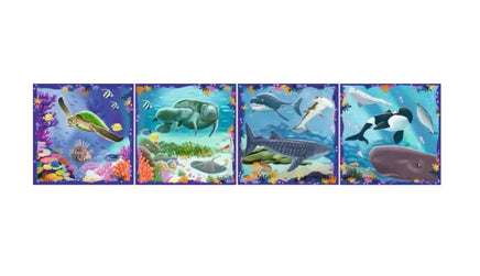 Puzzle Up Ocean Life 64+72+81+90 Pcs Puzzle - ToyTime