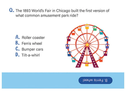 Q & A America 100 Trivia Cards - ToyTime