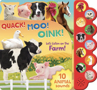 Quack! Moo! Oink Lets Listen on the Farm - ToyTime
