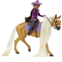 Quarter horse & western rider - ToyTime