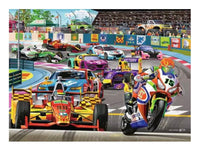 Racetrack Rally 60 pc Puzzle - ToyTime