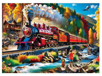 Railways Fall Passage 1000pc Puzzle - ToyTime