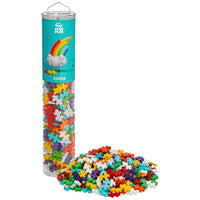 Rainbow 240Pc Tube..@Plus Plus - ToyTime