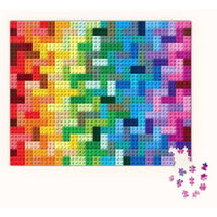 Rainbow Bricks 1000pc…@Hachette - ToyTime