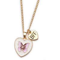 Rainbow butterfly BFF necklace - ToyTime