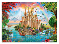 Rainbow castle 100pc puzzle - ToyTime