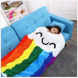 Rainbow Cushy Blanket..@Good_Banana - ToyTime