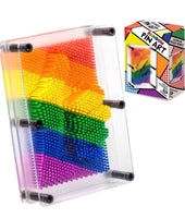 Rainbow Pin Art - ToyTime