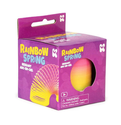 Rainbow Plastic Spring - ToyTime
