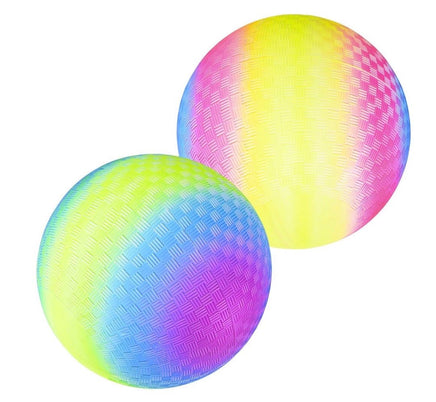 Rainbow Playground Ball 9 inch - ToyTime