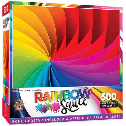 Rainbow Sauce 500pc Puzzle…@Masterpcs - ToyTime