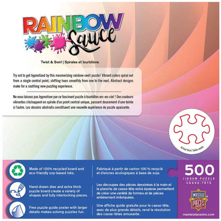 Rainbow Sauce 500pc Puzzle…@Masterpcs - ToyTime