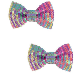 Rainbow Sequin Bows - ToyTime