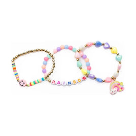 Rainbow Smiles Bracelet 3pc set - ToyTime