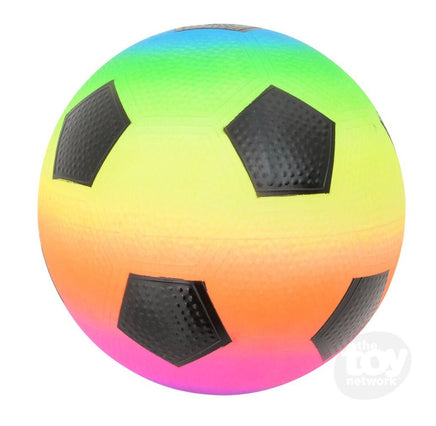 Rainbow Soccer Ball for Playground 9 inch - ToyTime