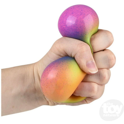 Rainbow Squish Stretch Ball...@Toy Network - ToyTime