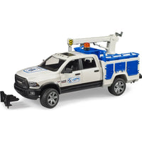 RAM 2500 Service Truck w Rotating Beacon Light - ToyTime