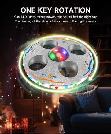 RC Flying UFO Quadcopter LED Luminous Drone - ToyTime