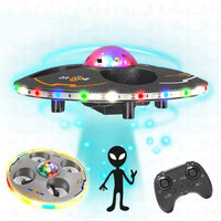 RC Flying UFO Quadcopter LED Luminous Drone - ToyTime