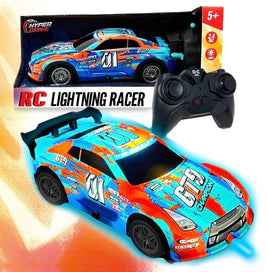 RC Lighting Racer Blue - ToyTime