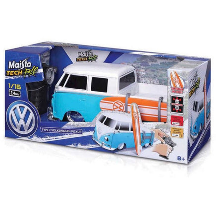 R/C Volkswagen Pickup with Surfboard Radio Control Car toy - ToyTime