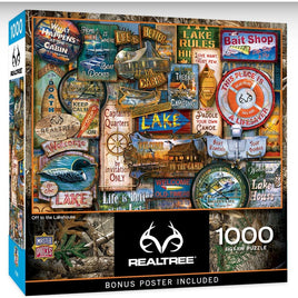 Realtree Off to the Lakehouse 1000 pc - ToyTime