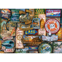 Realtree Off to the Lakehouse 1000 pc - ToyTime