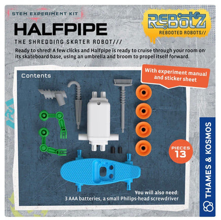 Rebotz Halfpipe the Shredding Skater Robot - ToyTime