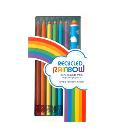 Recycled Rainbow Colored Pencils - ToyTime