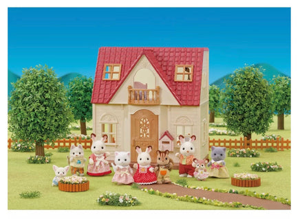 Red Roof Cozy Cottage Starter Home - ToyTime