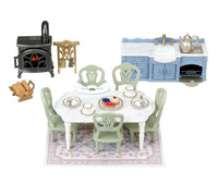 Red Roof Riverside Manor Elegant Dining Room CC2334 - ToyTime